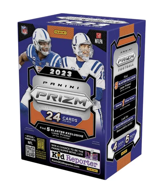 2023 Panini Prizm Football Blaster Trading Cards