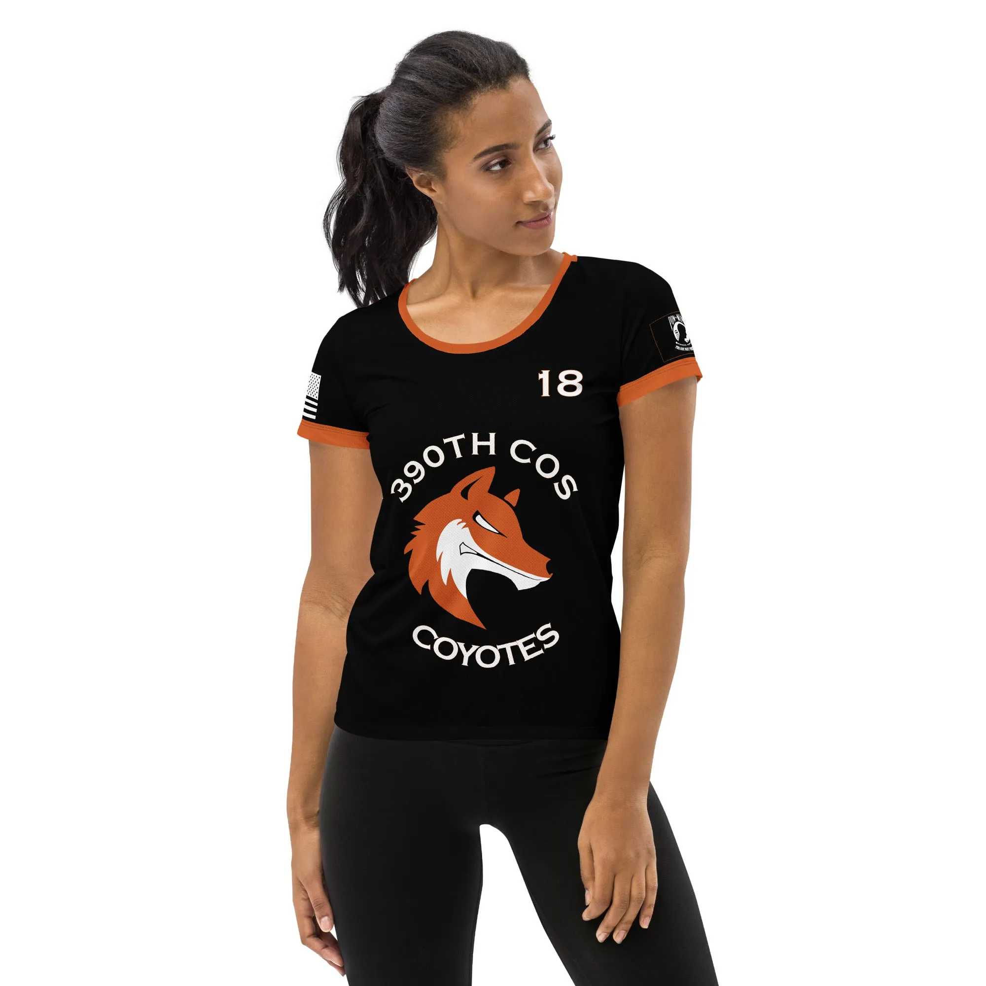 390 COS Women's Athletic Volleyball Shirt - Hamilton