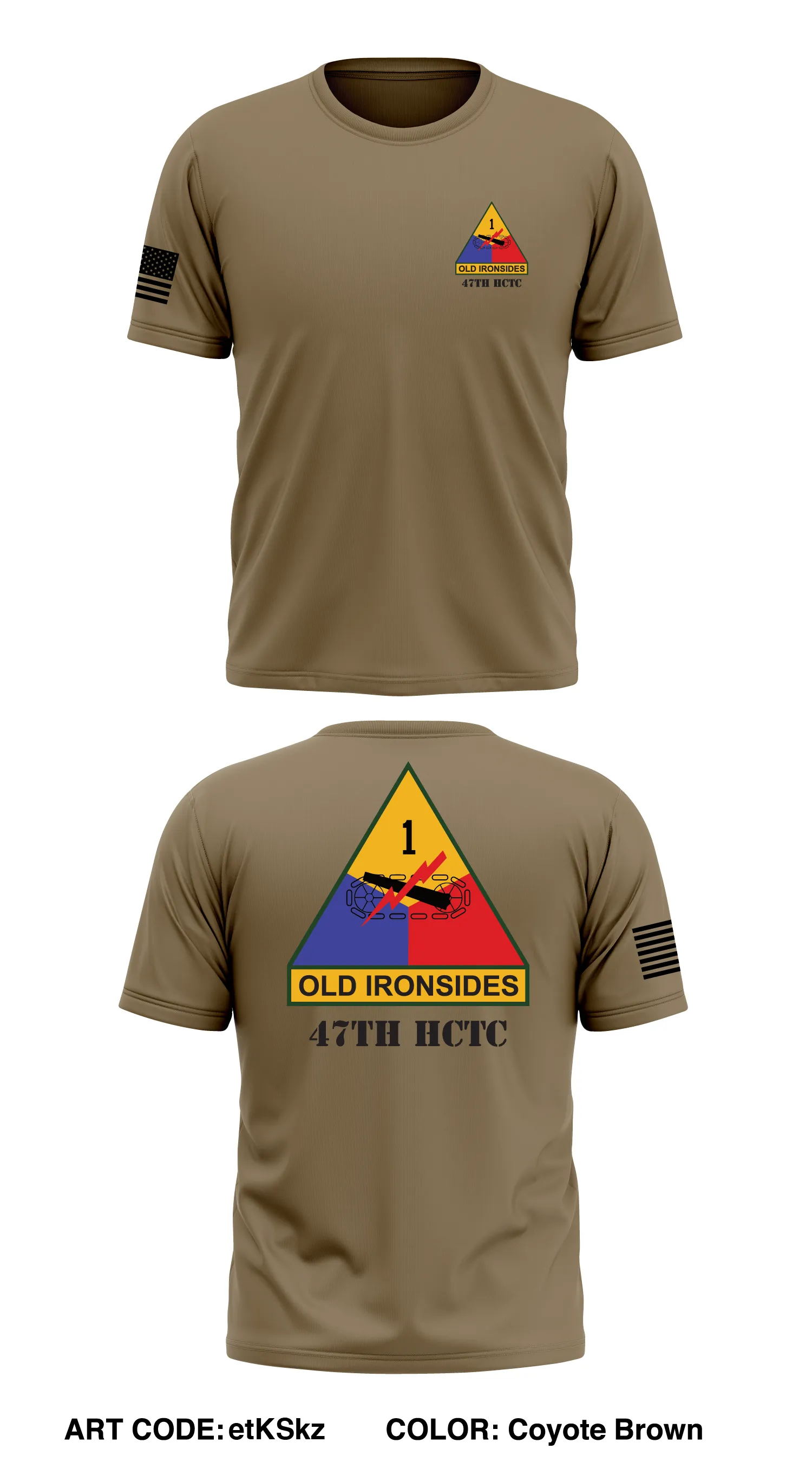 47th HCTC Store 1 Core Men's SS Performance Tee - etKSkz