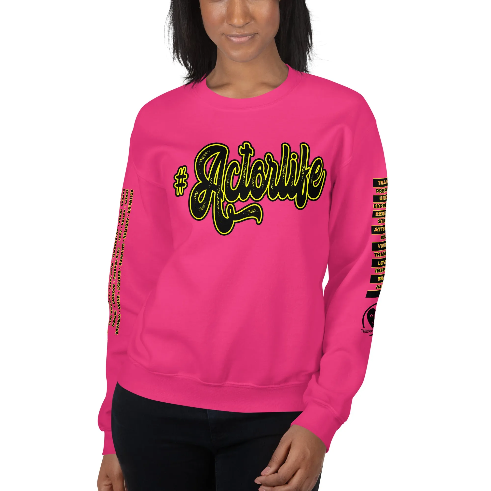 #ActorLife - Printed Staple Unisex Crewneck Sweatshirt
