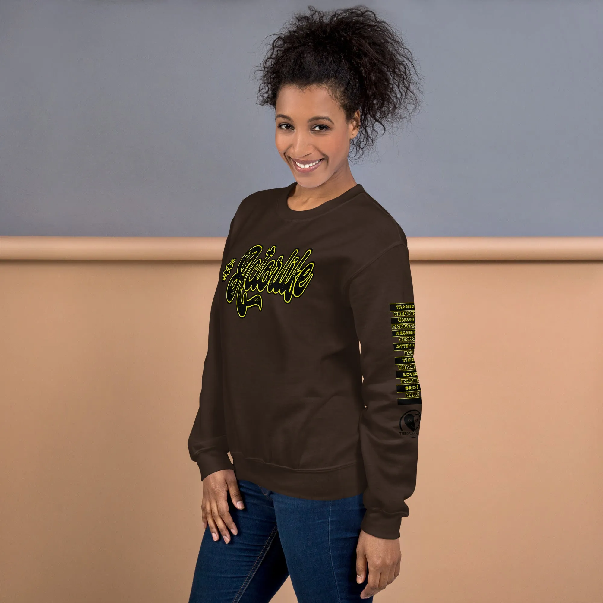 #ActorLife - Printed Staple Unisex Crewneck Sweatshirt
