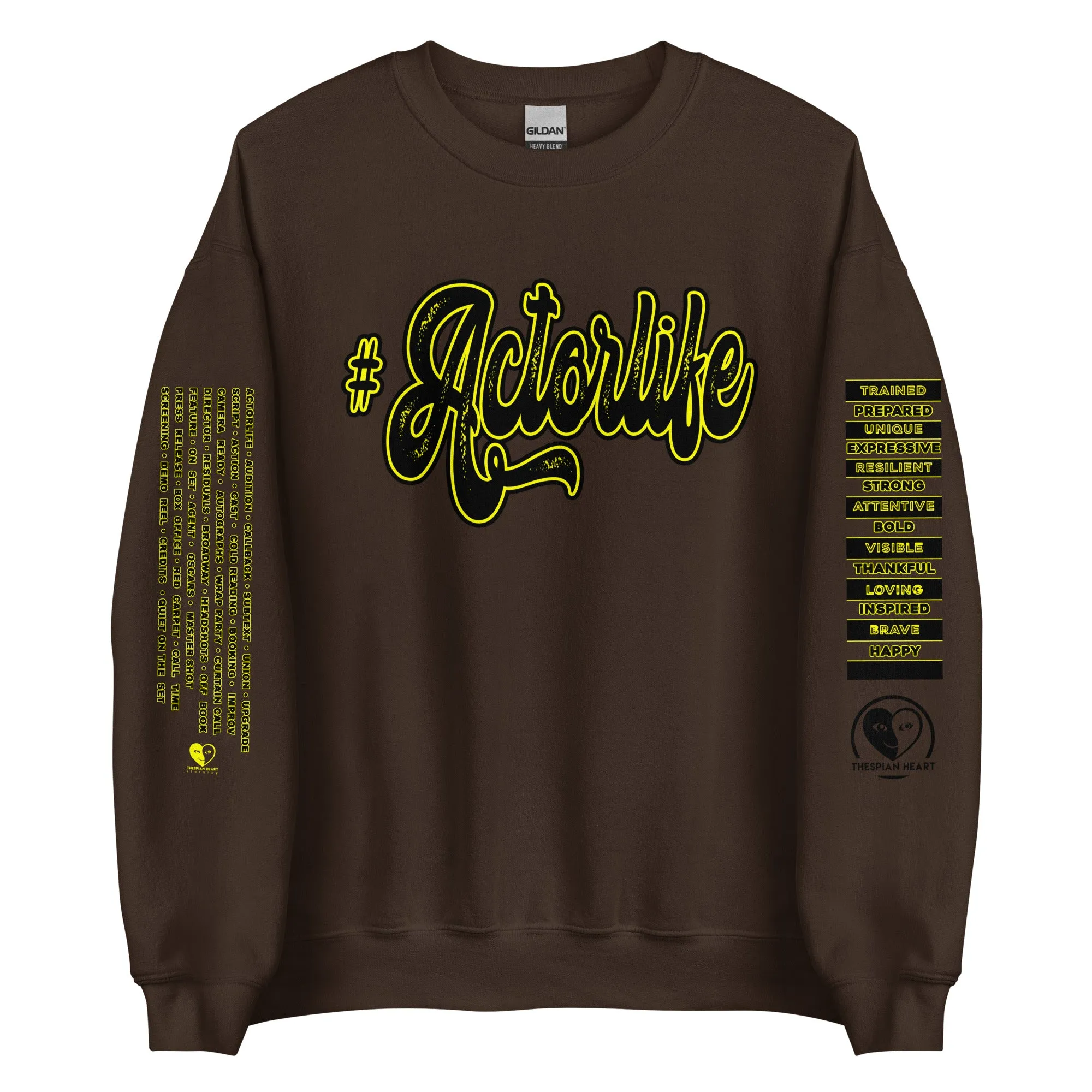 #ActorLife - Printed Staple Unisex Crewneck Sweatshirt