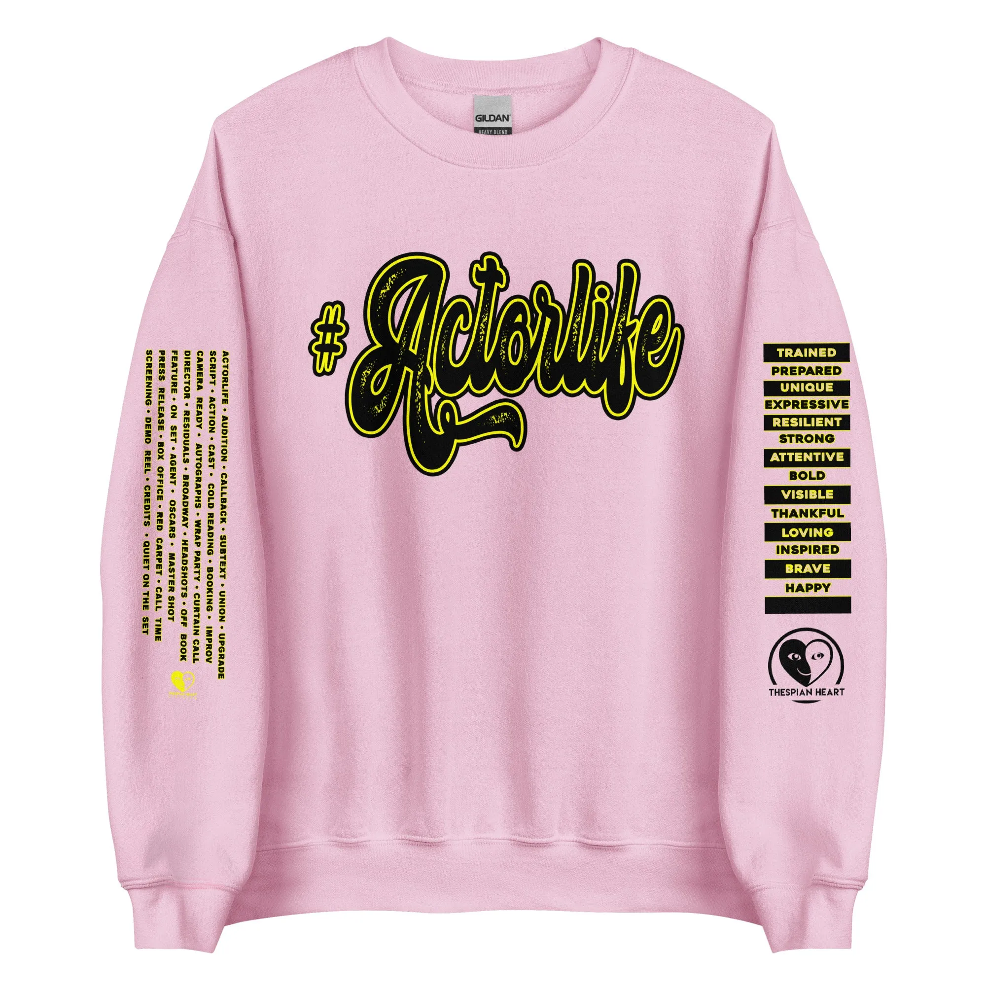 #ActorLife - Printed Staple Unisex Crewneck Sweatshirt