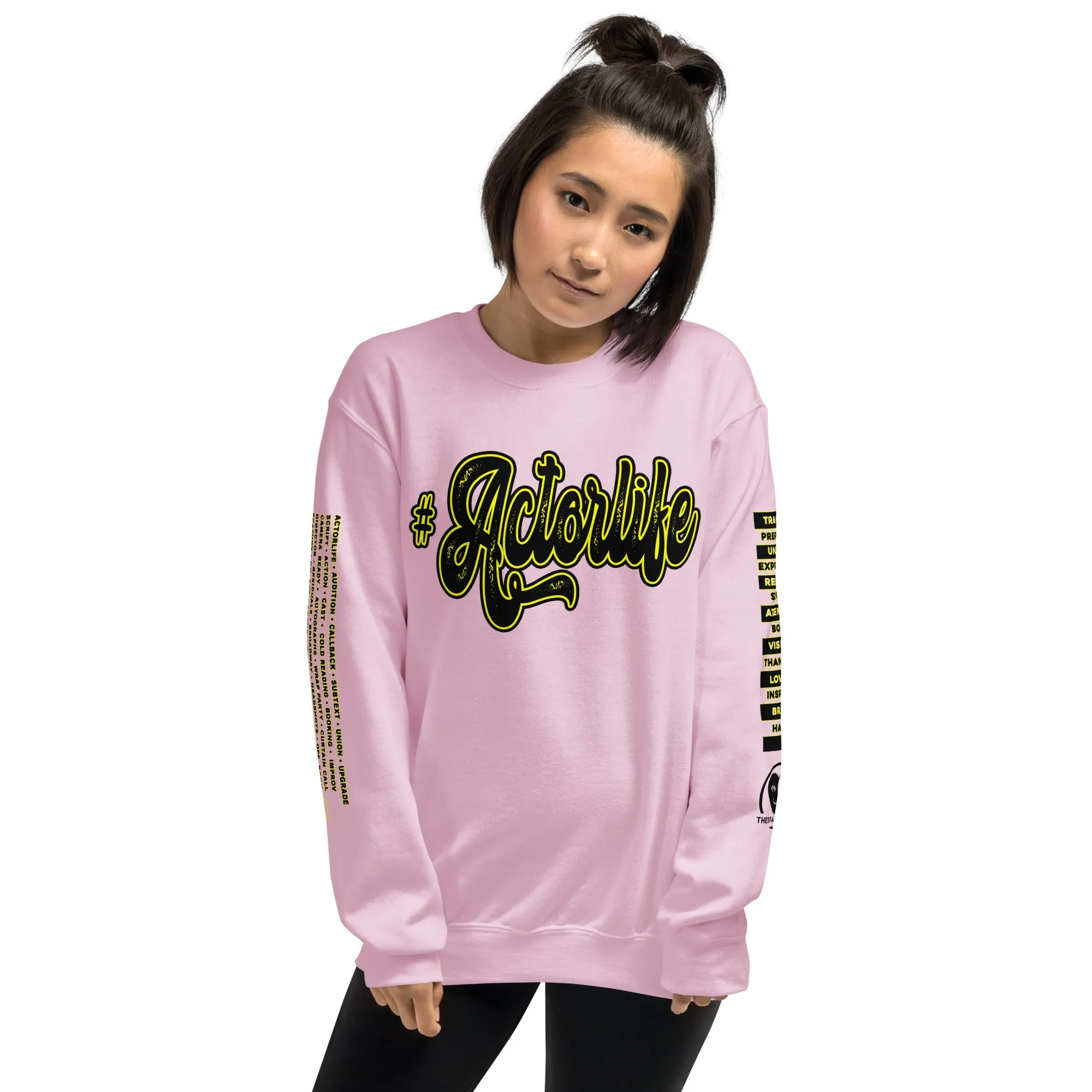 #ActorLife - Printed Staple Unisex Crewneck Sweatshirt