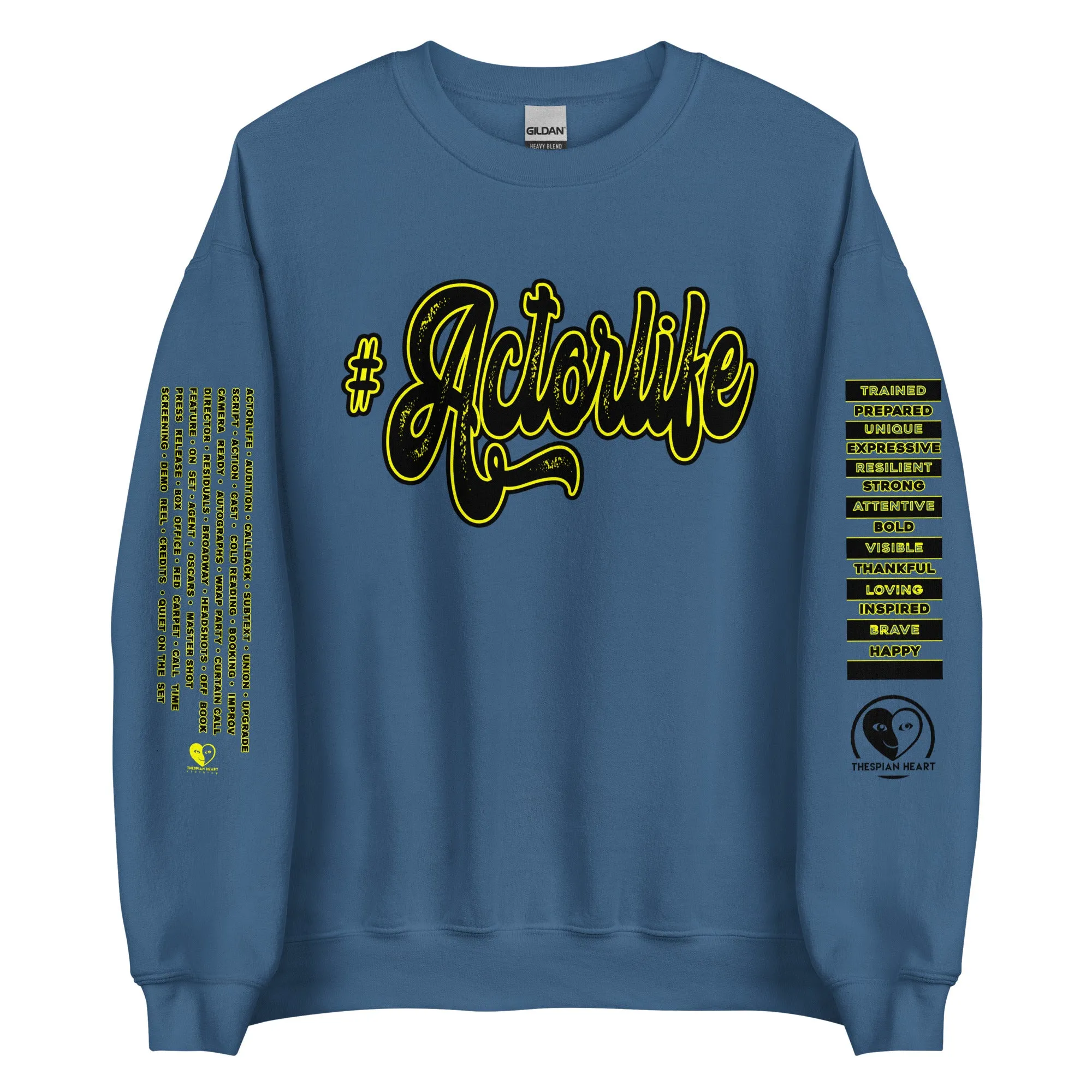 #ActorLife - Printed Staple Unisex Crewneck Sweatshirt