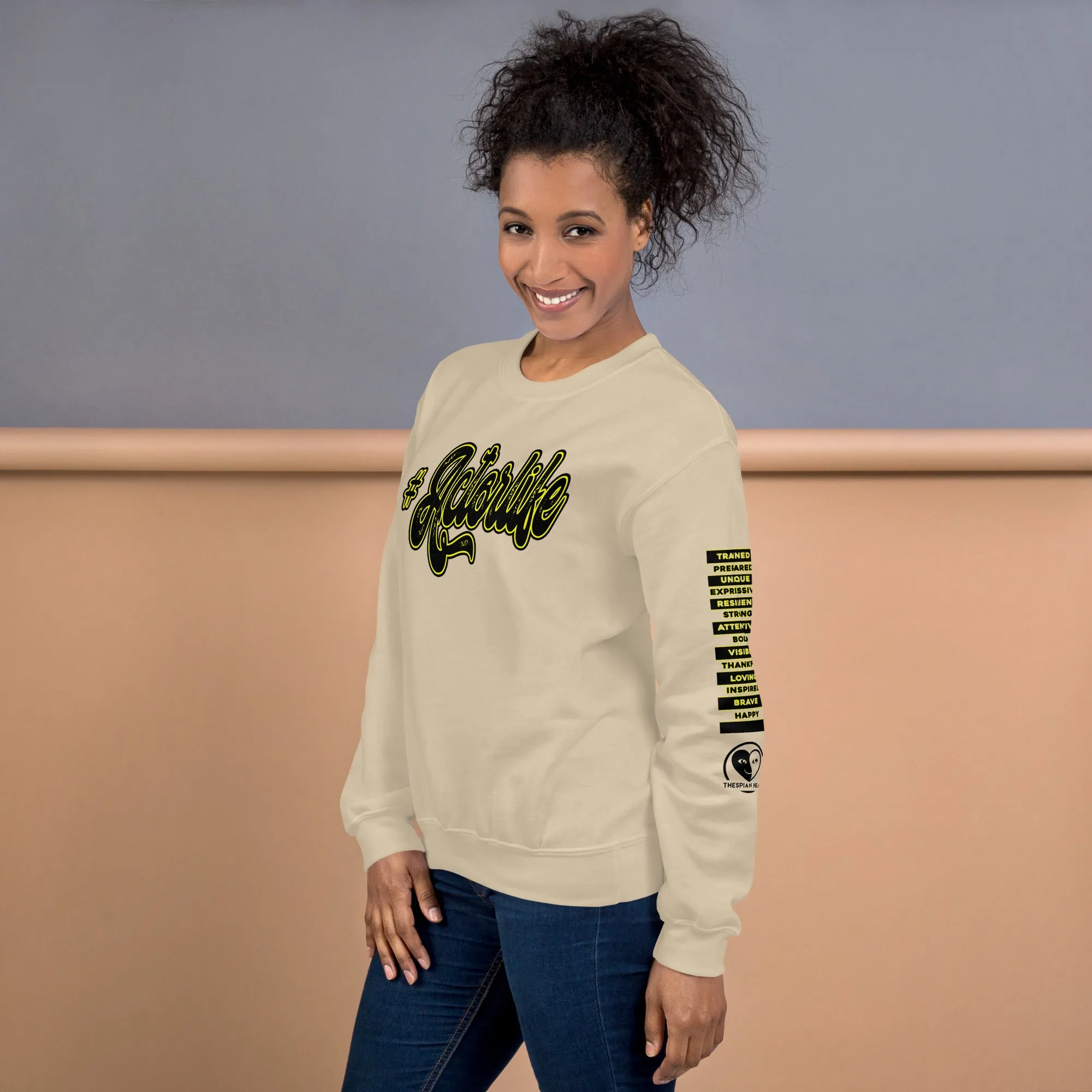 #ActorLife - Printed Staple Unisex Crewneck Sweatshirt