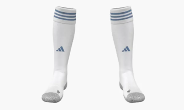 Adidas Adisocks White/Light blue