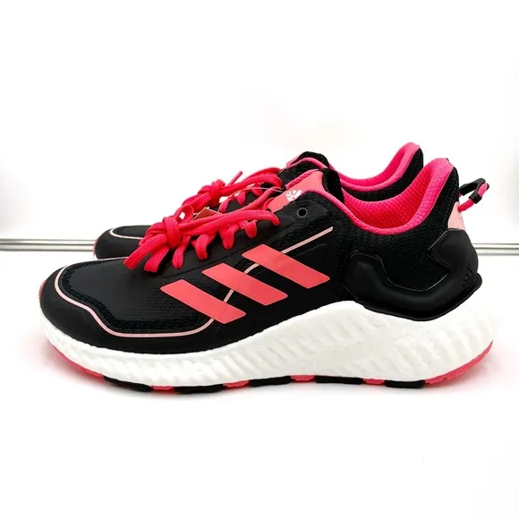 Adidas Boost ClimaWarm LTD Running Shoes H67361 Black/Pink Mens 9.5