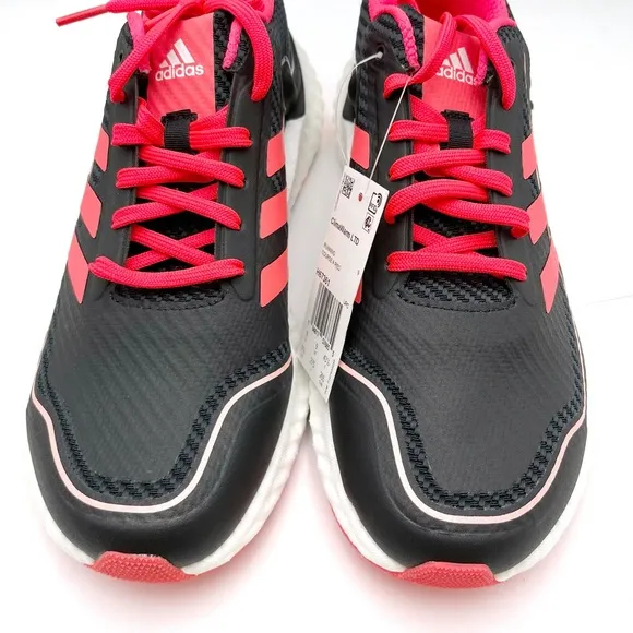 Adidas Boost ClimaWarm LTD Running Shoes H67361 Black/Pink Mens 9.5