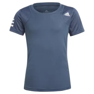 Adidas Girls Club Tee - Crew Navy/White