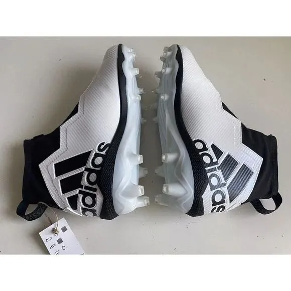Adidas Nasty 2.0 Football Cleats White Black Shoes GV8306 Men’s Sz 11