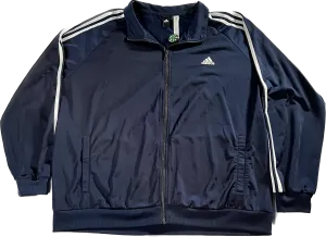 Adidas Track Jacket Blue/White Stripes