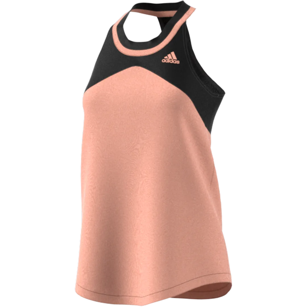 Adidas Womens Club Tank - Ambient Blush/Black