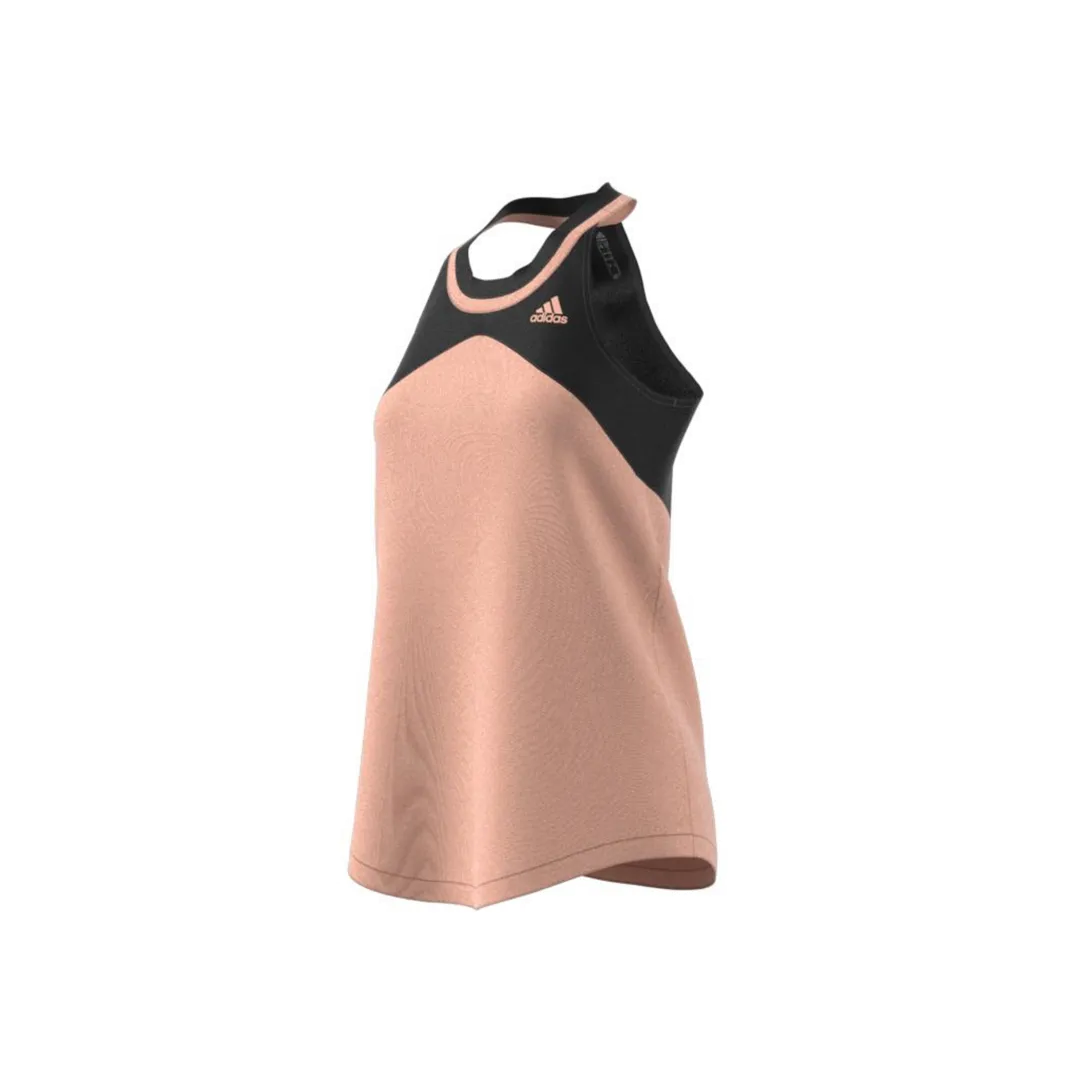 Adidas Womens Club Tank - Ambient Blush/Black