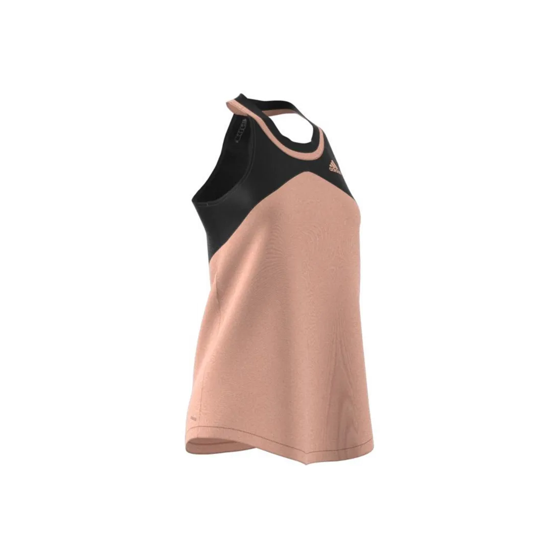 Adidas Womens Club Tank - Ambient Blush/Black