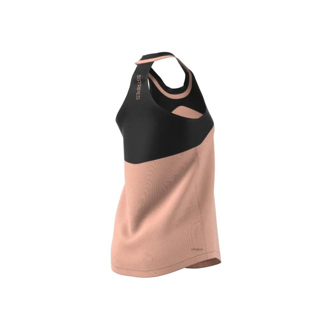 Adidas Womens Club Tank - Ambient Blush/Black