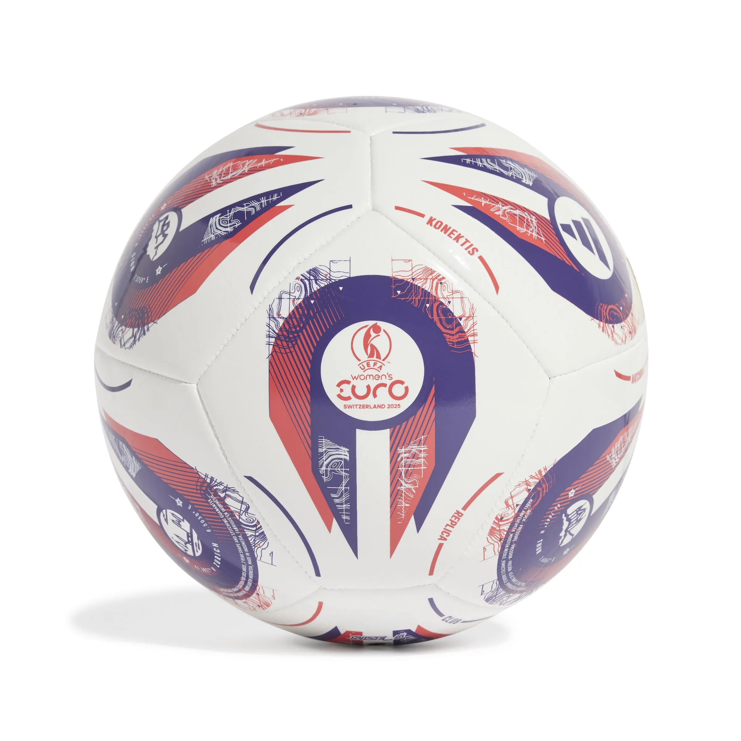 adidas Womens Euro25 Club Soccer Ball