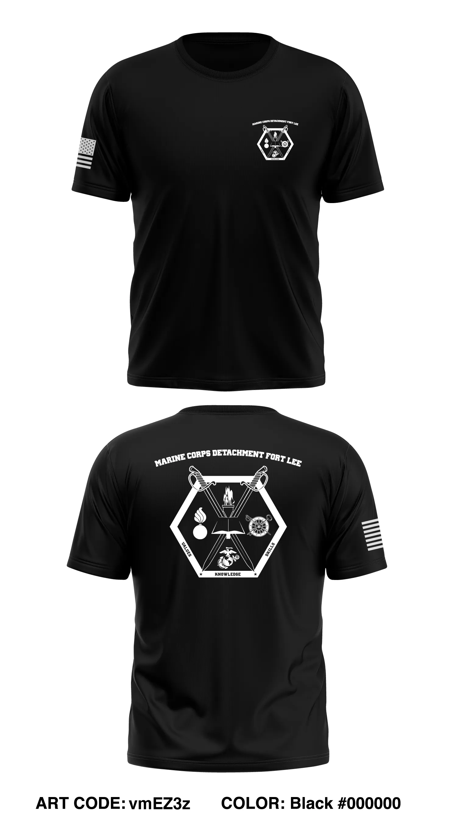 Alpha Co. Marine Detachment Fort lee Bulk Fuel specialist 13-21 Store 1 Core Men's SS Performance Tee - vmEZ3z