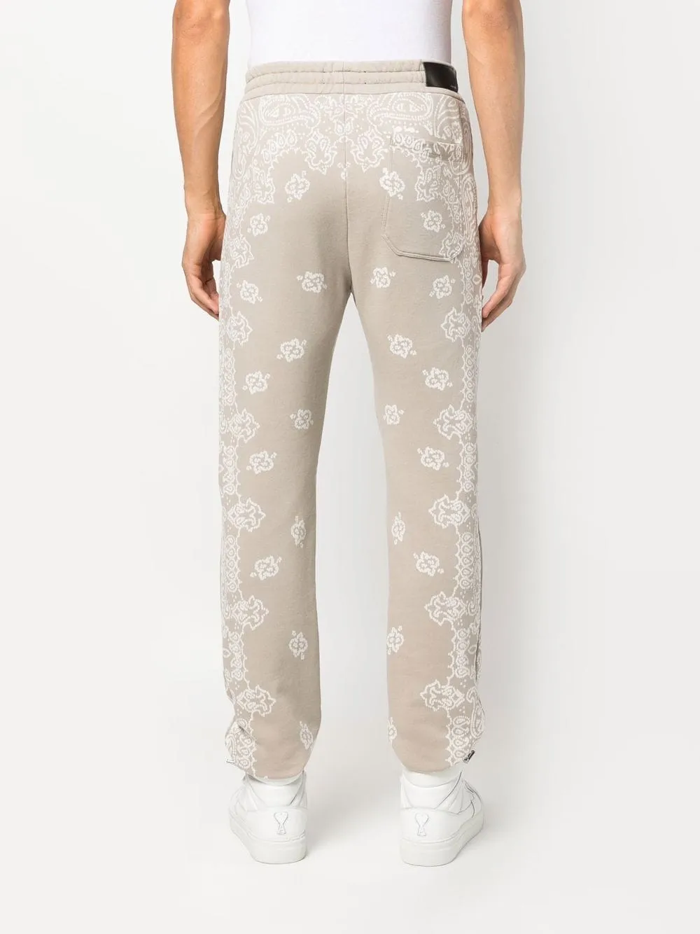 AMIRI bandana-print drawstring track pants