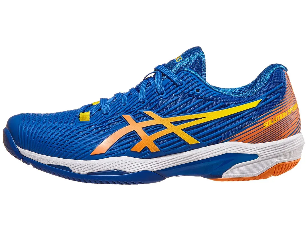 Asics Solution Speed FF 2 Tuna Blue/Peach Men's Tennis Shoes - 2023 NEW ARRIVAL