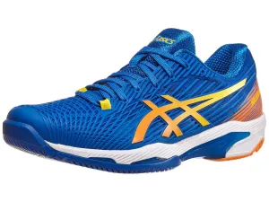 Asics Solution Speed FF 2 Tuna Blue/Peach Men's Tennis Shoes - 2023 NEW ARRIVAL