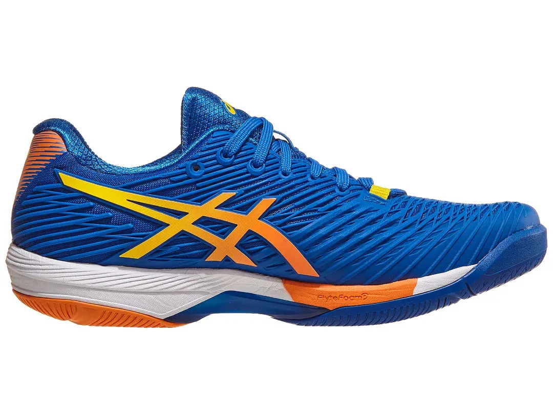 Asics Solution Speed FF 2 Tuna Blue/Peach Men's Tennis Shoes - 2023 NEW ARRIVAL