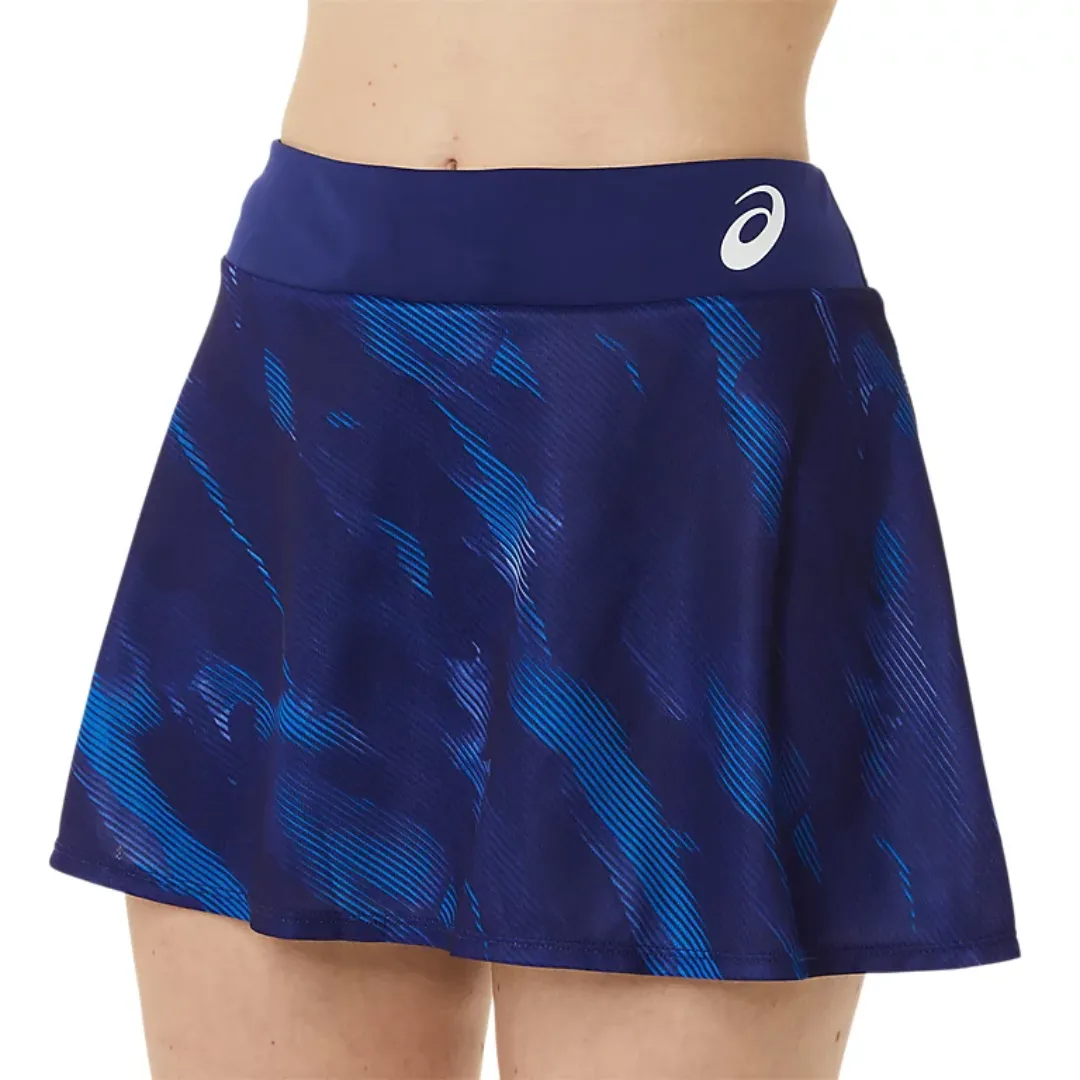 Asics Women Match Graphic Skort - Dive Blue