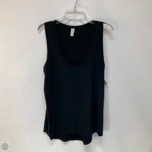 Athletic Tank Top By Varley In Black, Size: M
