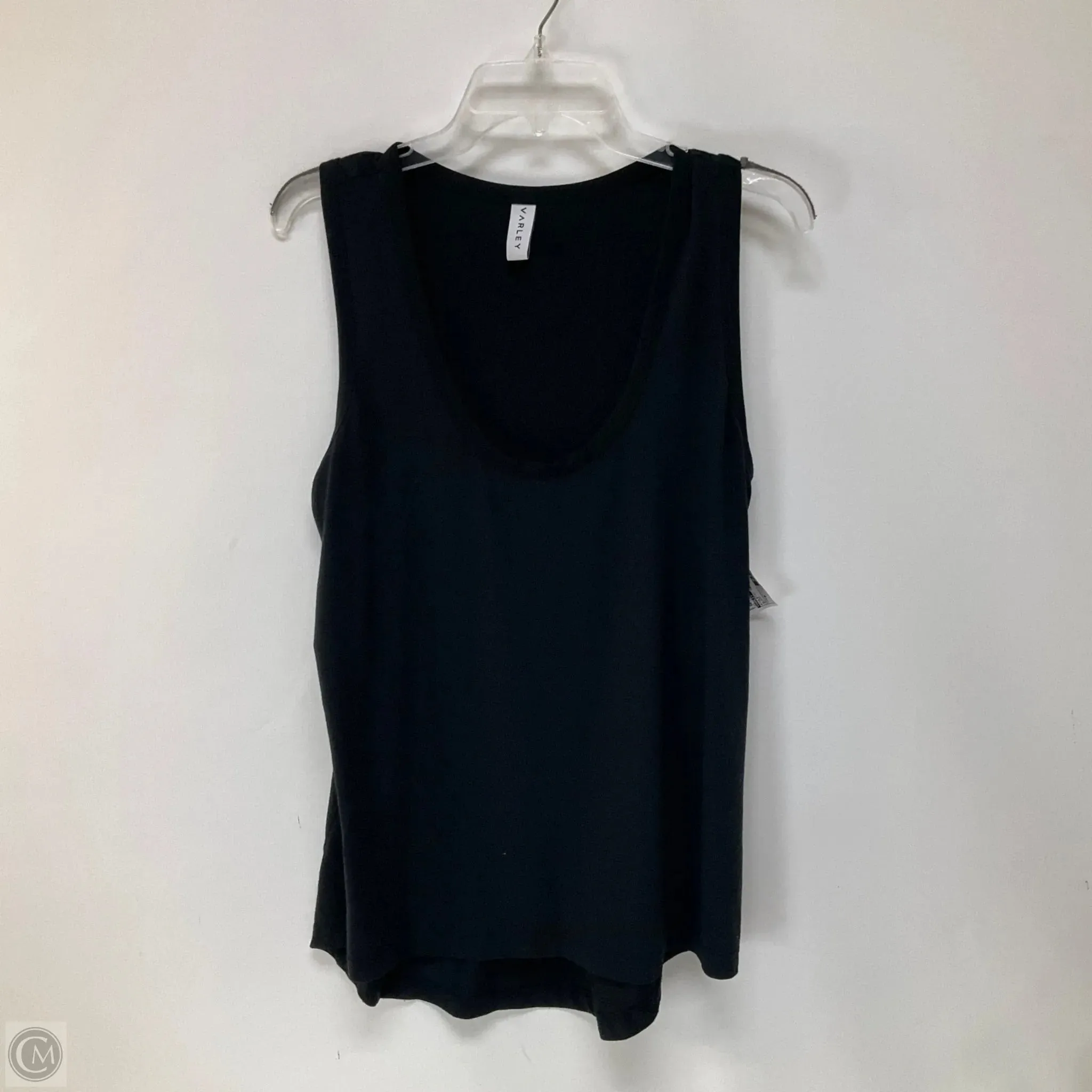 Athletic Tank Top By Varley In Black, Size: M