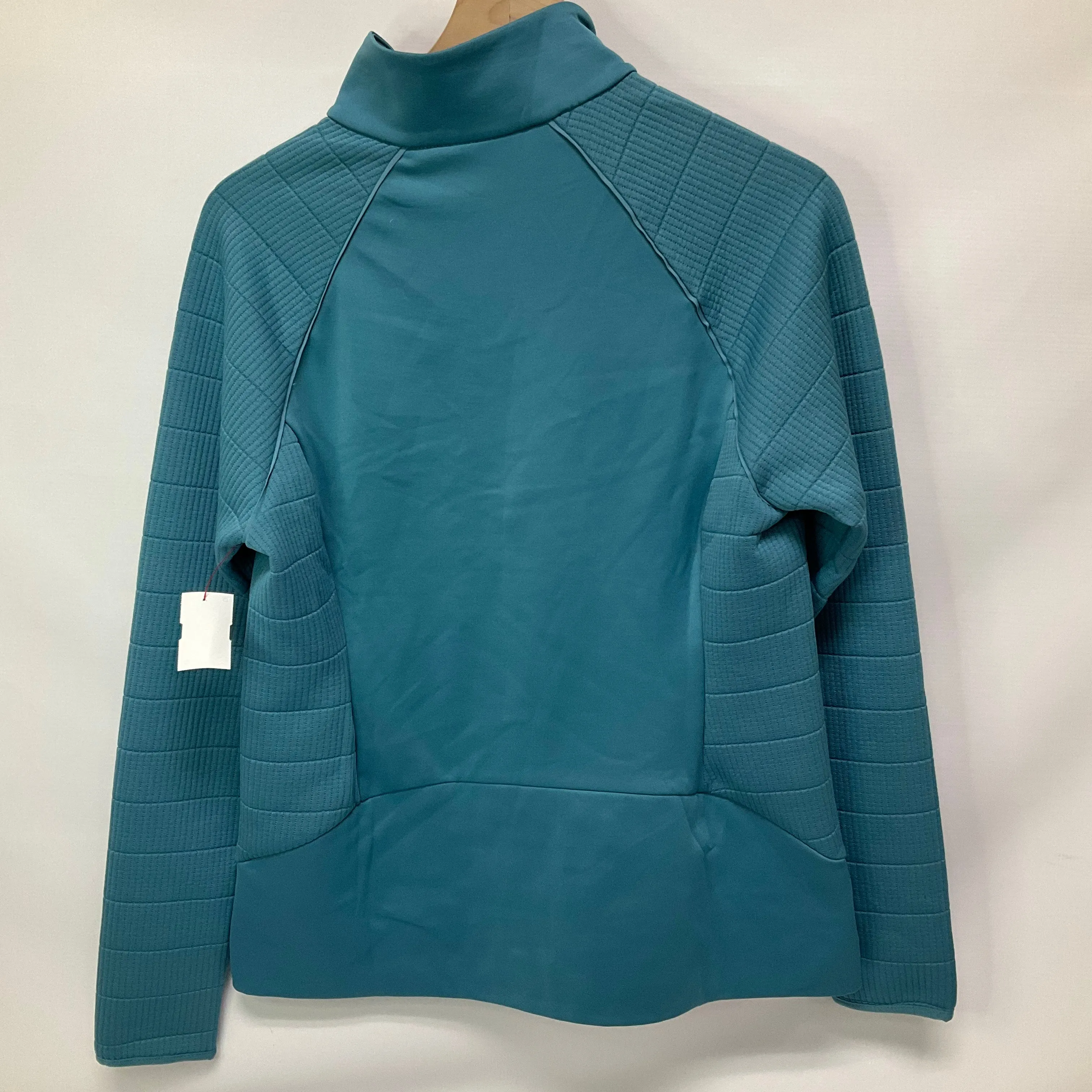 Athletic Top Long Sleeve Collar By Columbia  Size: L