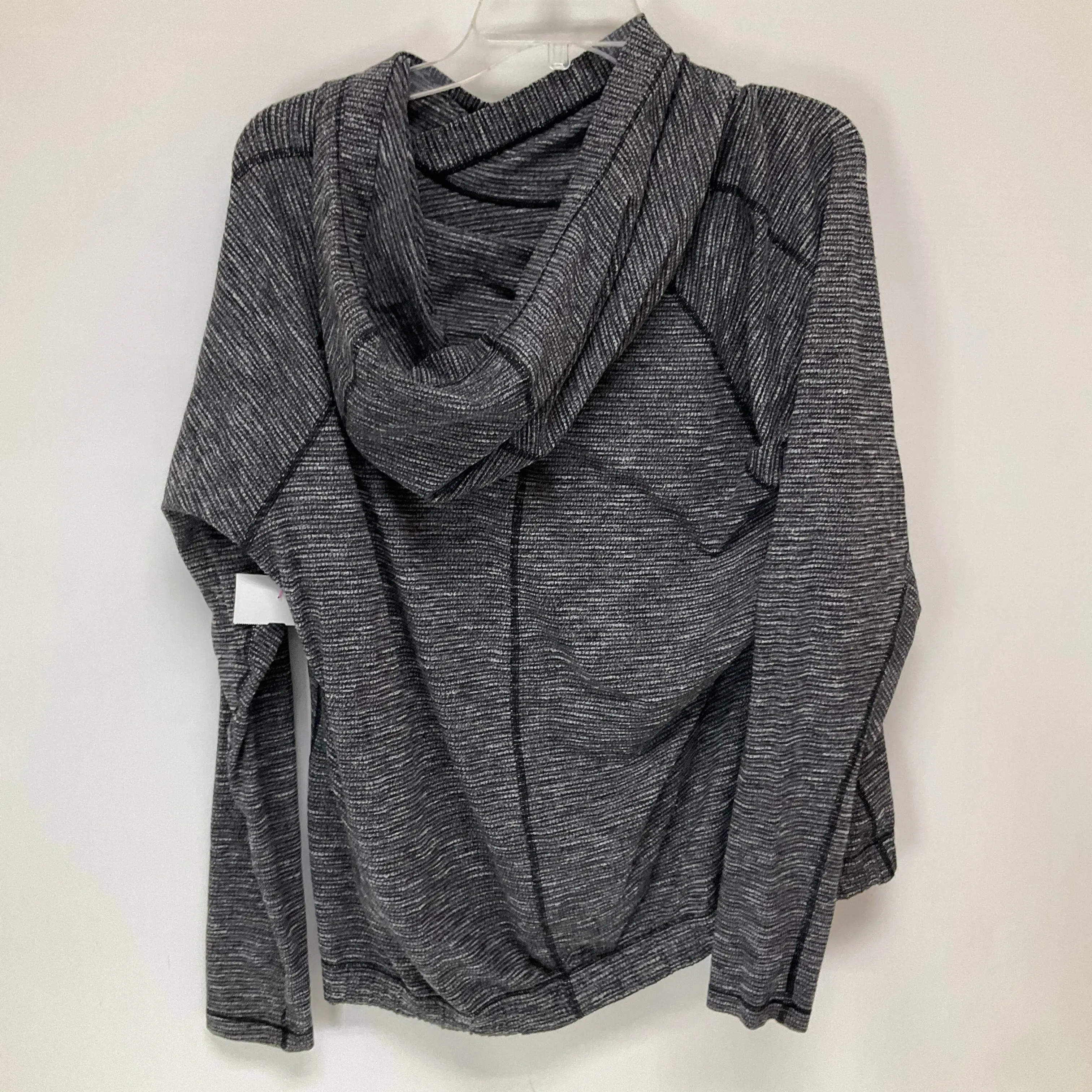 ATHLETIC TOP LS HOODIE by LULULEMON In GREY, Size: 16