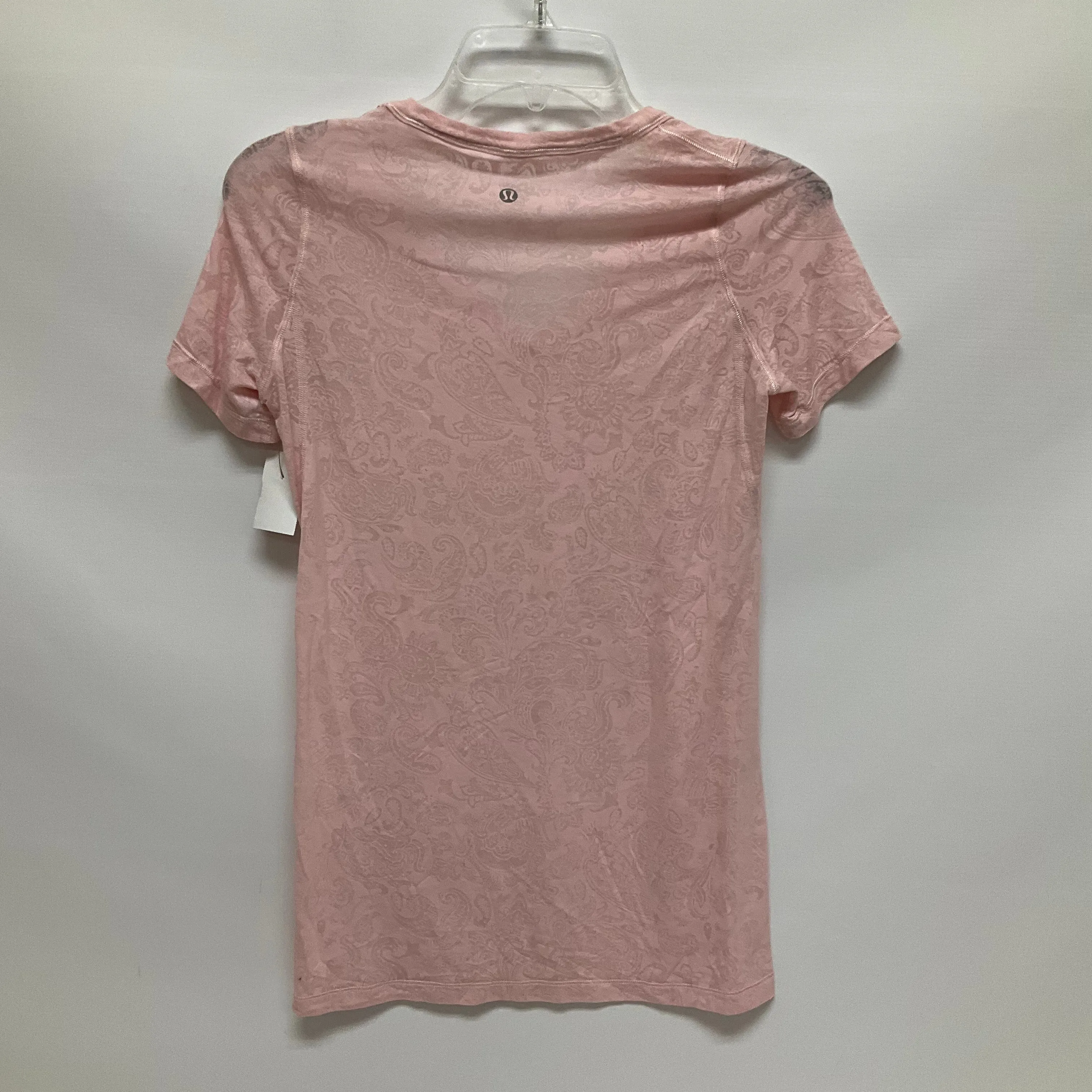 Athletic Top Short Sleeve By Lululemon  Size: 6