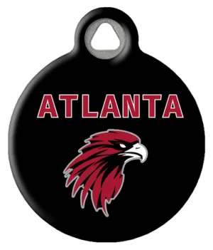 Atlanta Football Fan Pet Tag