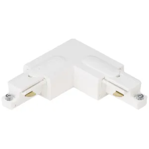 Aurora GB35-3 250V Global L Connector Outside Polarity Single Circuit Track White