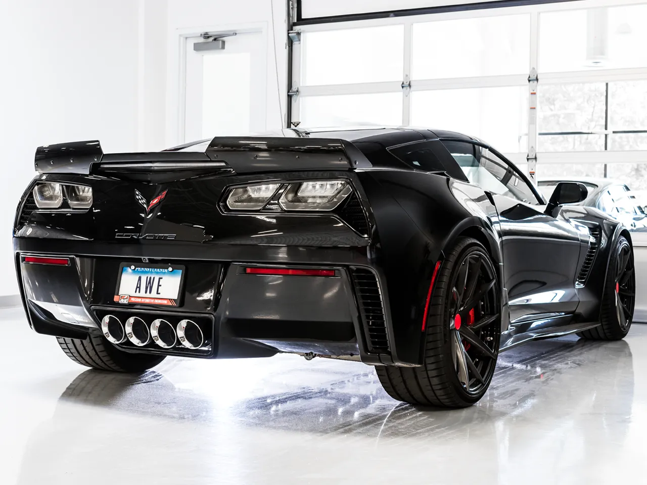AWE TRACK EDITION AXLE-BACK EXHAUST - CHEVROLET C7 CORVETTE STINGRAY / Z51 / GRAND SPORT / Z06 / ZR1 (2014-2019)