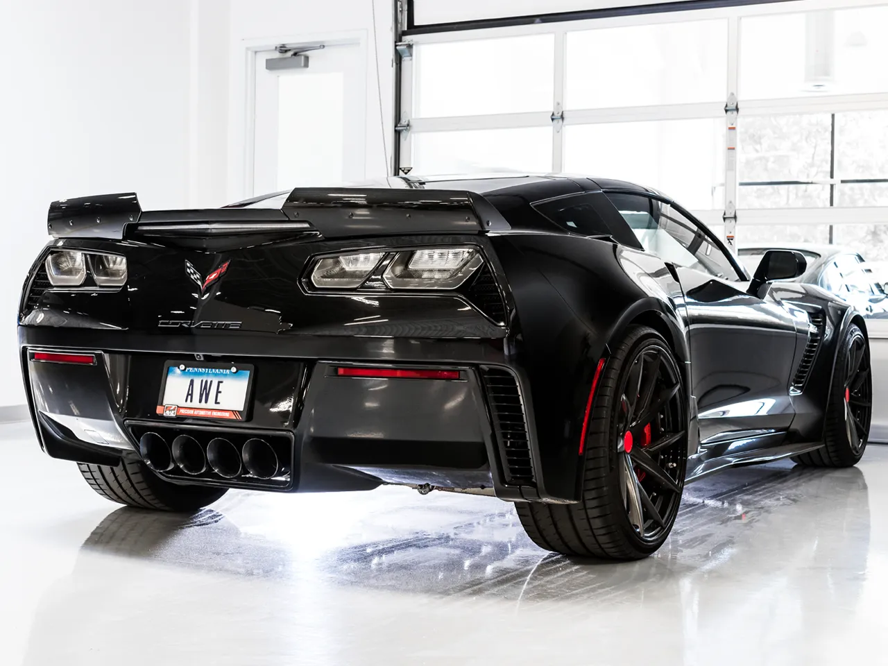AWE TRACK EDITION AXLE-BACK EXHAUST - CHEVROLET C7 CORVETTE STINGRAY / Z51 / GRAND SPORT / Z06 / ZR1 (2014-2019)