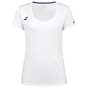 Babolat Girls Play Cap Sleeve Top - White