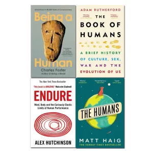 Being a Human, The Book of Humans, Endure, The Humans 4 Books Collection Set
