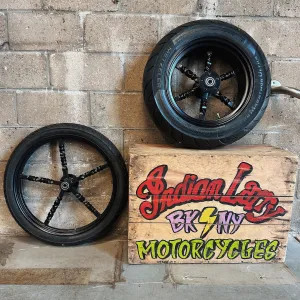 Black Twisted Rims   Tires