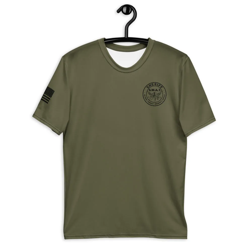 BLOUNT COUNTY SHERIFF'S OFFICE SWAT TEAM Core Men's SS Performance Tee - TswH5J