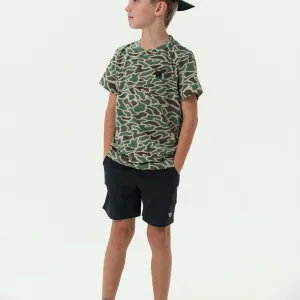 Burlebo Youth Black Athletic Shorts