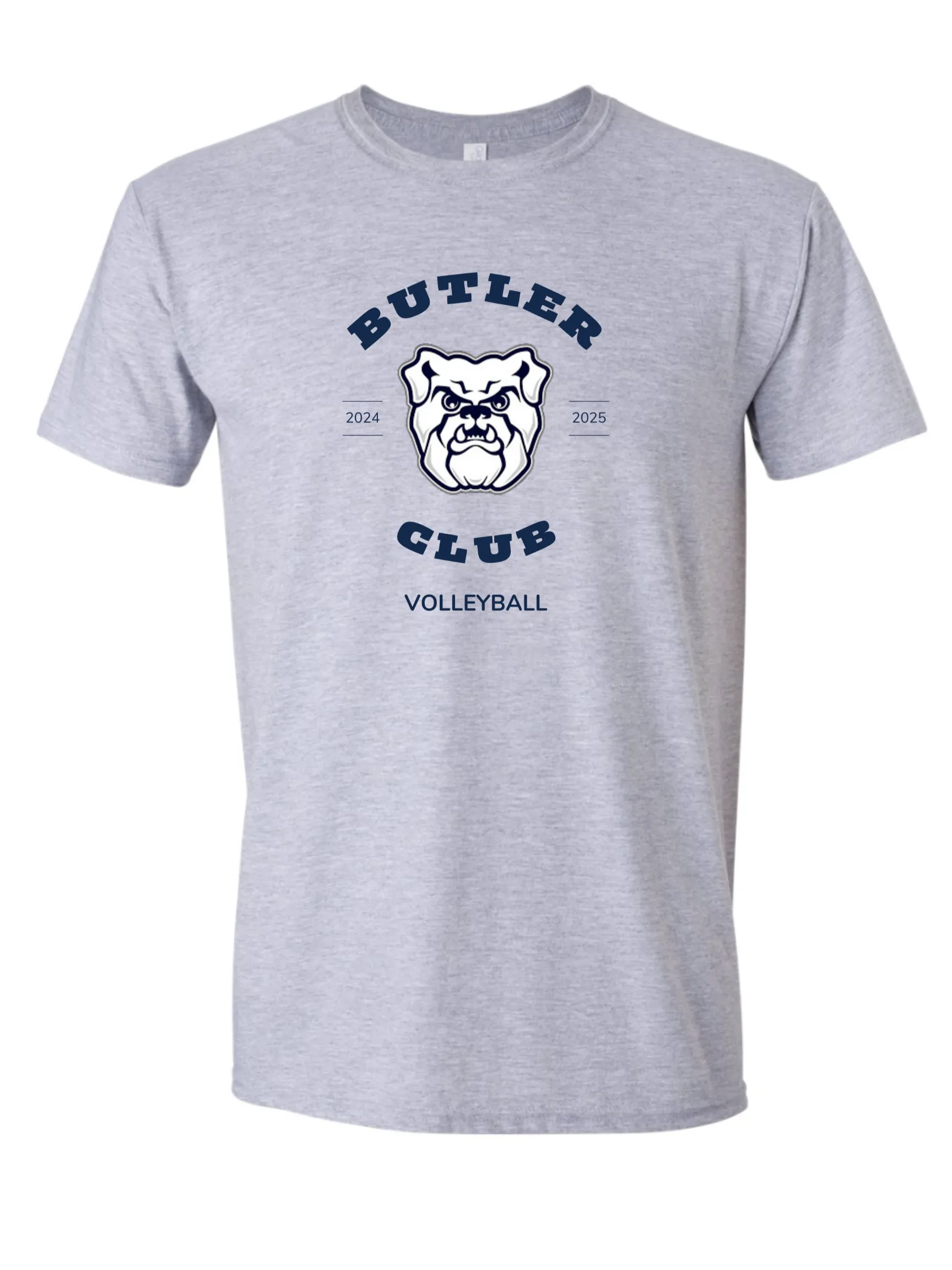 Butler Women's Club Volleyball Tshirt Sport Grey