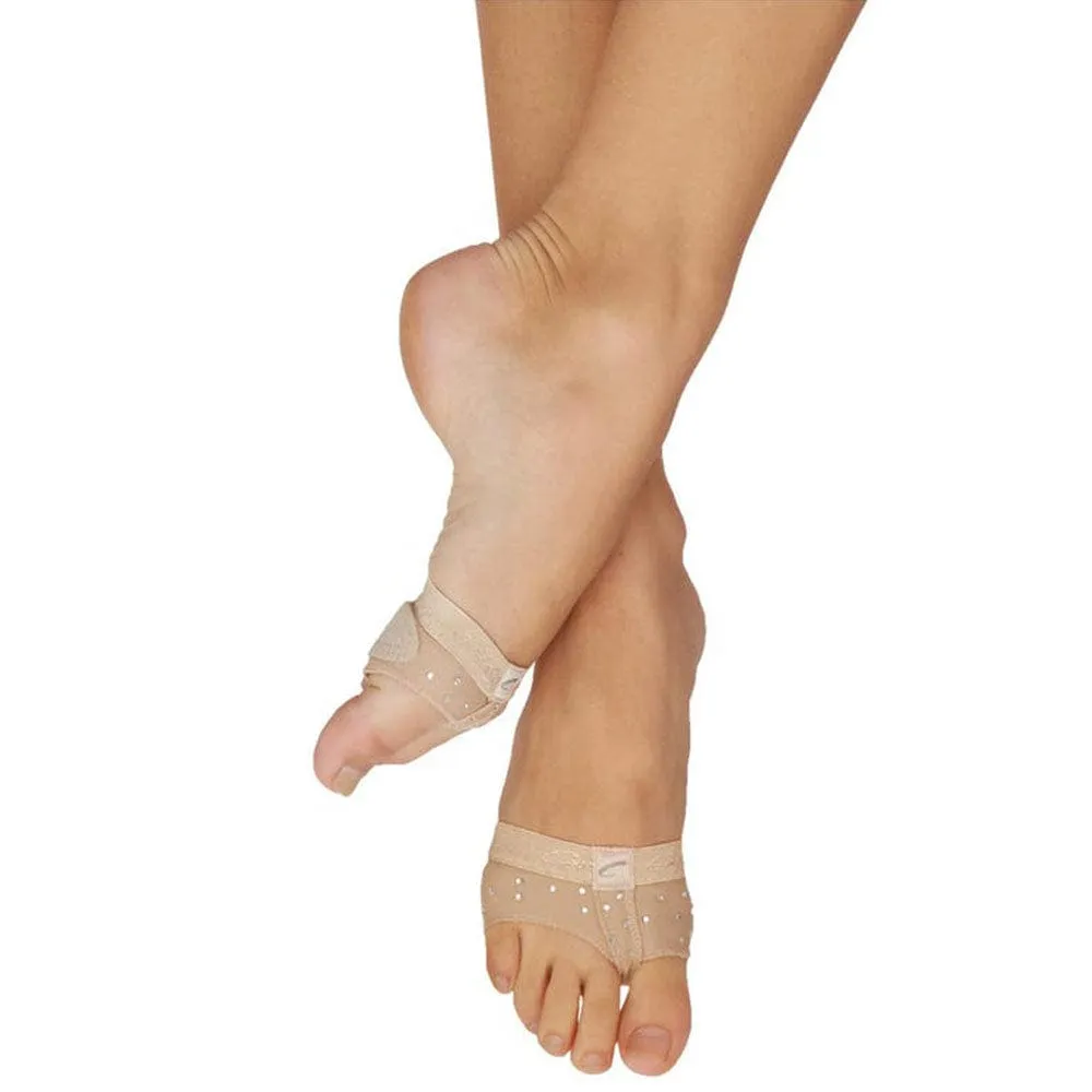 Capezio H07R footUndeez Rhinestone Dance Shoe
