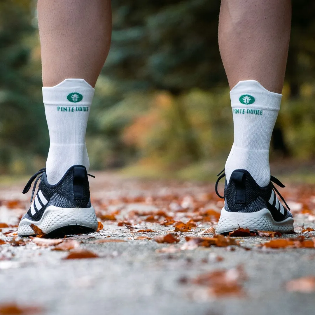 Chaussettes de running - La blanche unie