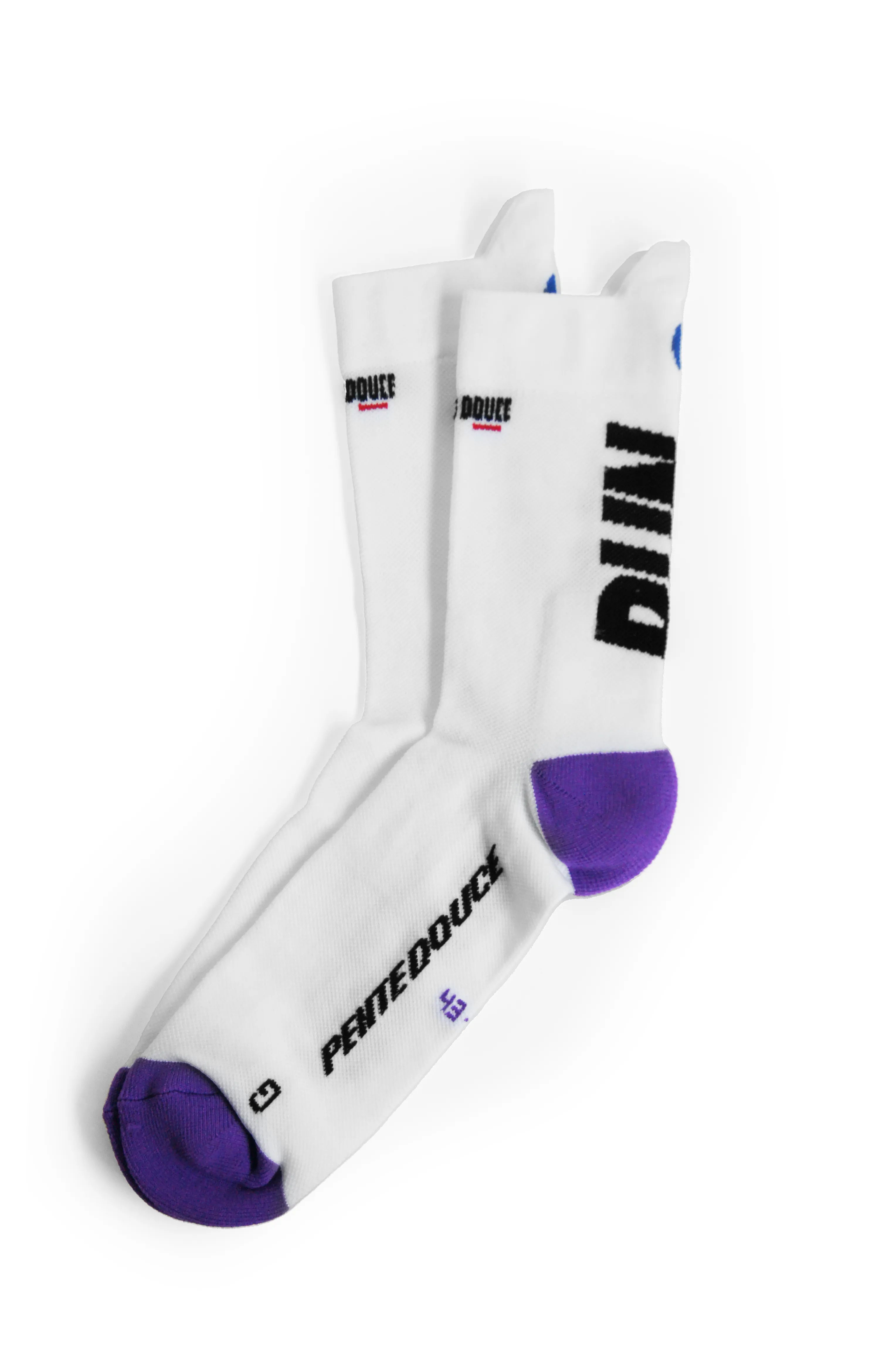 Chaussettes de running - La blanche/violette