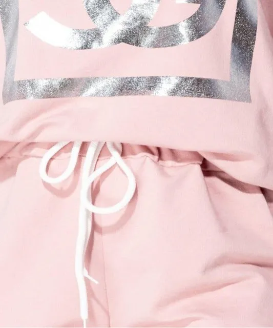 City Girl Rose Gold Lounge Set