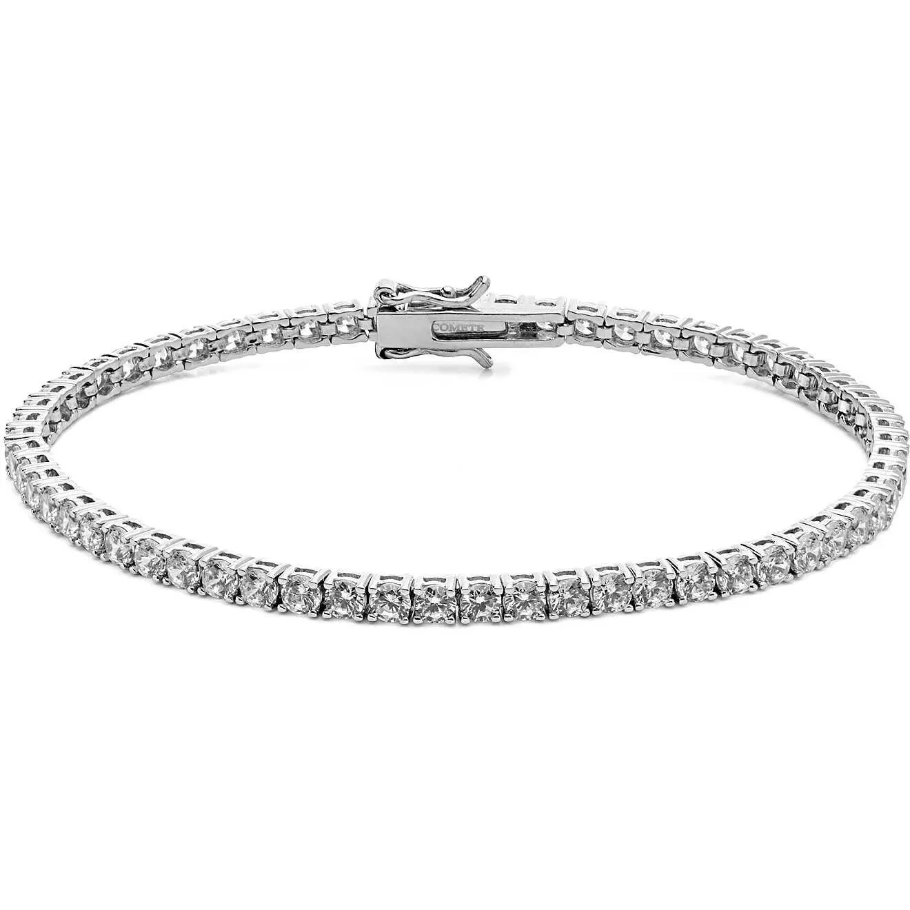 Comete Silver Tennis Bracelet 925 Zirconi UBR 987 M18