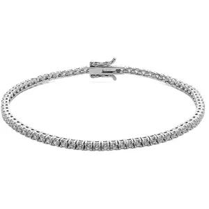 Comete Silver Tennis Bracelet 925 Zirconi UBR 994 M18