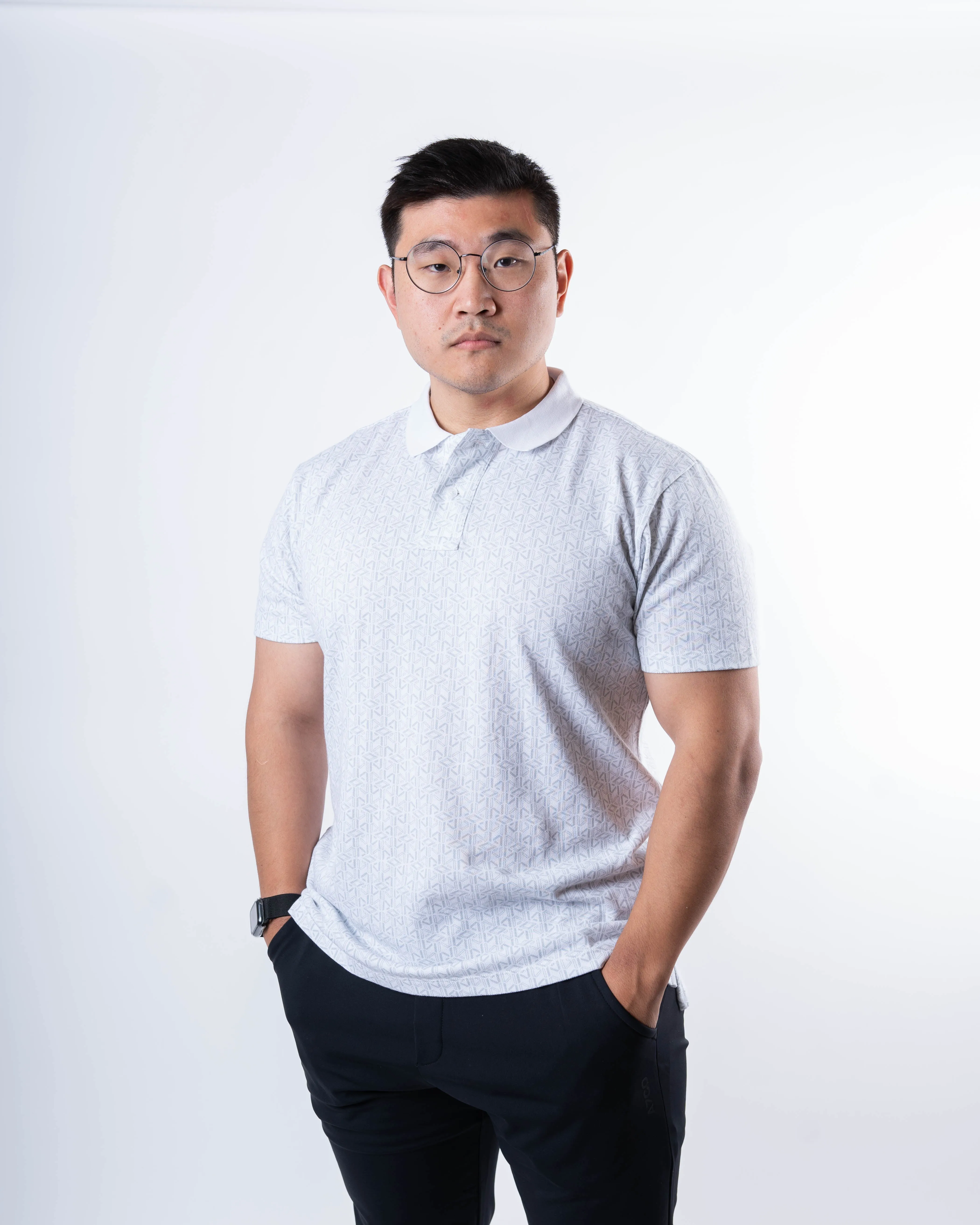 Cotton Polo - Stelacrosha (Grey)