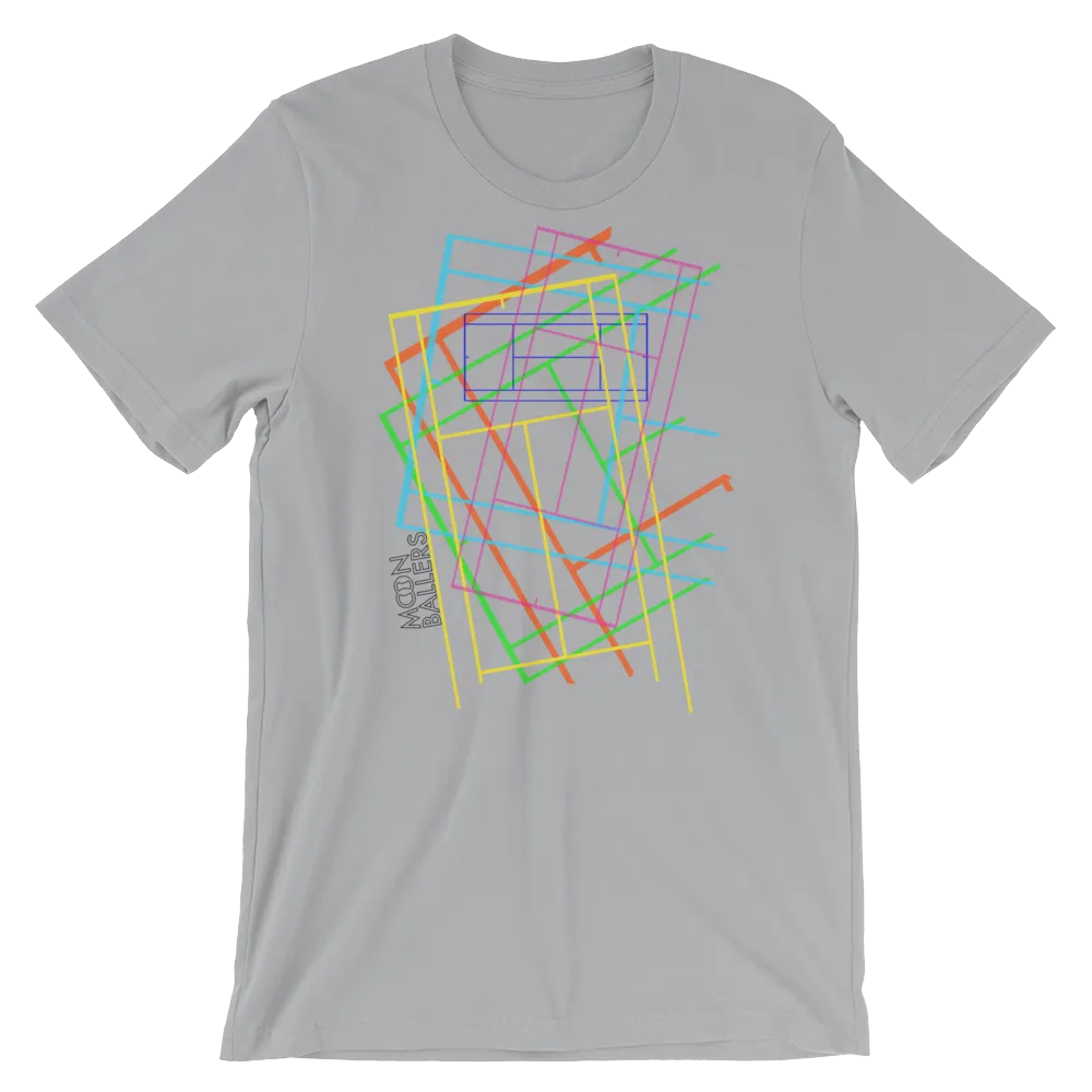 Court Geometry 4 - Unisex Tennis T-Shirt